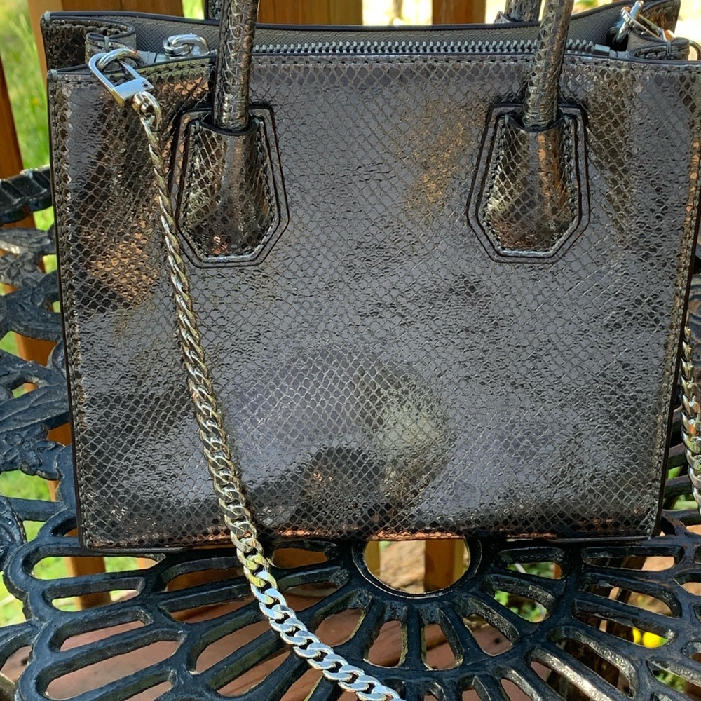 Michael Kors Silver Python Crossbody - image 8